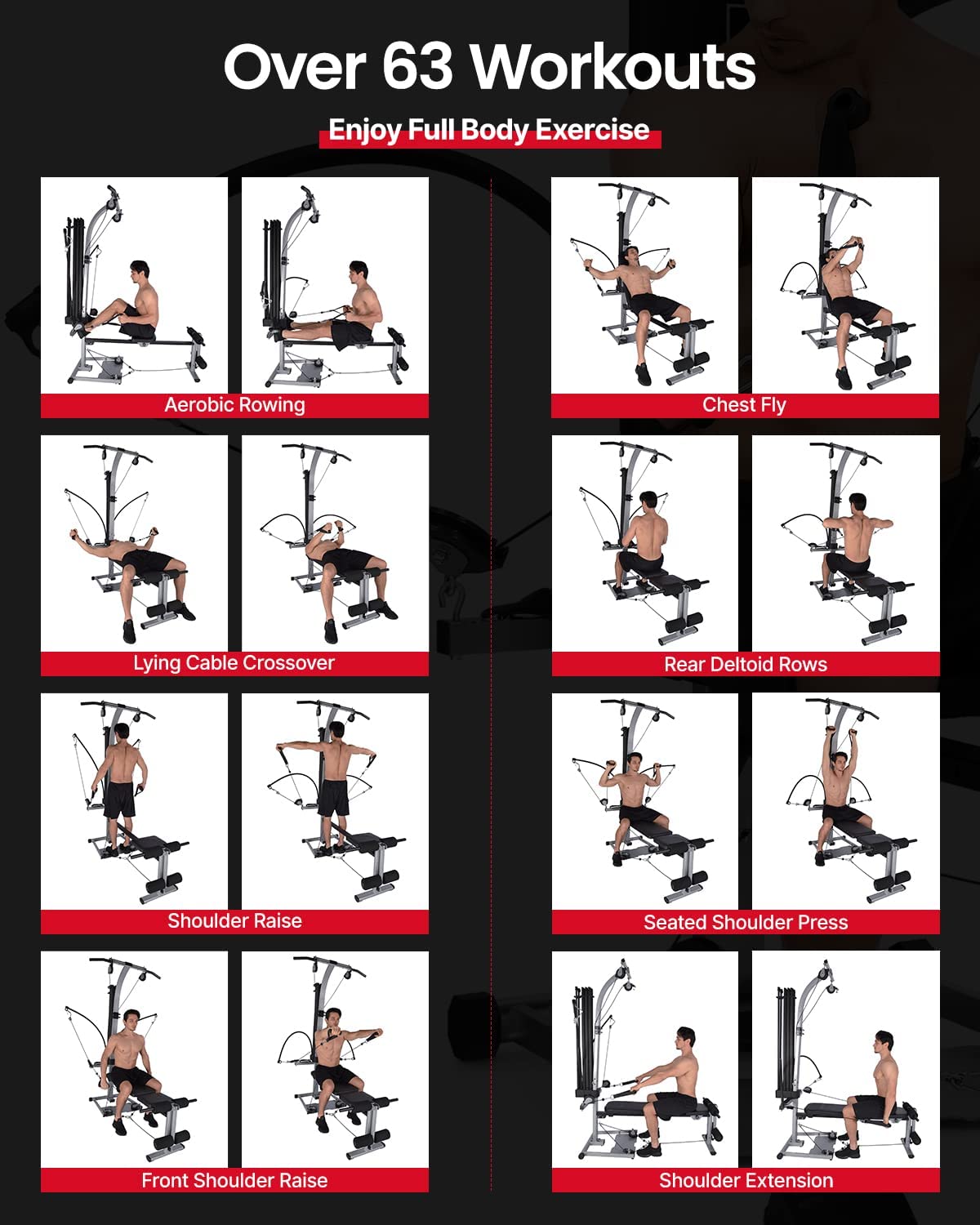 Home Gym Station 320lbs