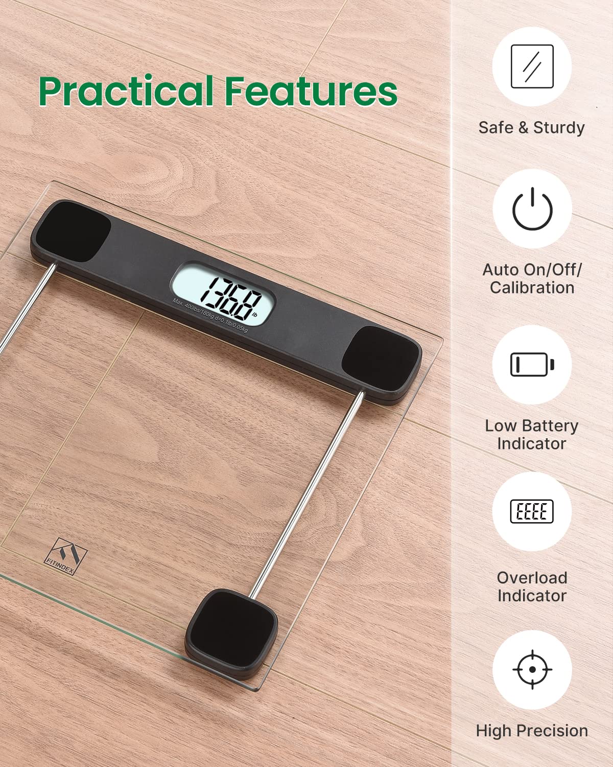 FITINDEX Smart Nutrition Scale User Manual