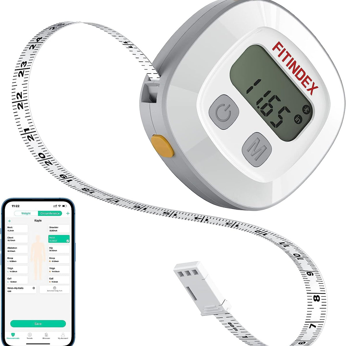 Tape Measures Smart Body Tape Measure Smart App Body Measuring
