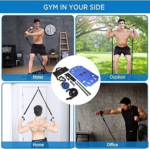 FITINDEX Portable Home Gym - Exercise Equipment with Resistance