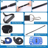 Home Gym With Resistance Bands & Workout Bar