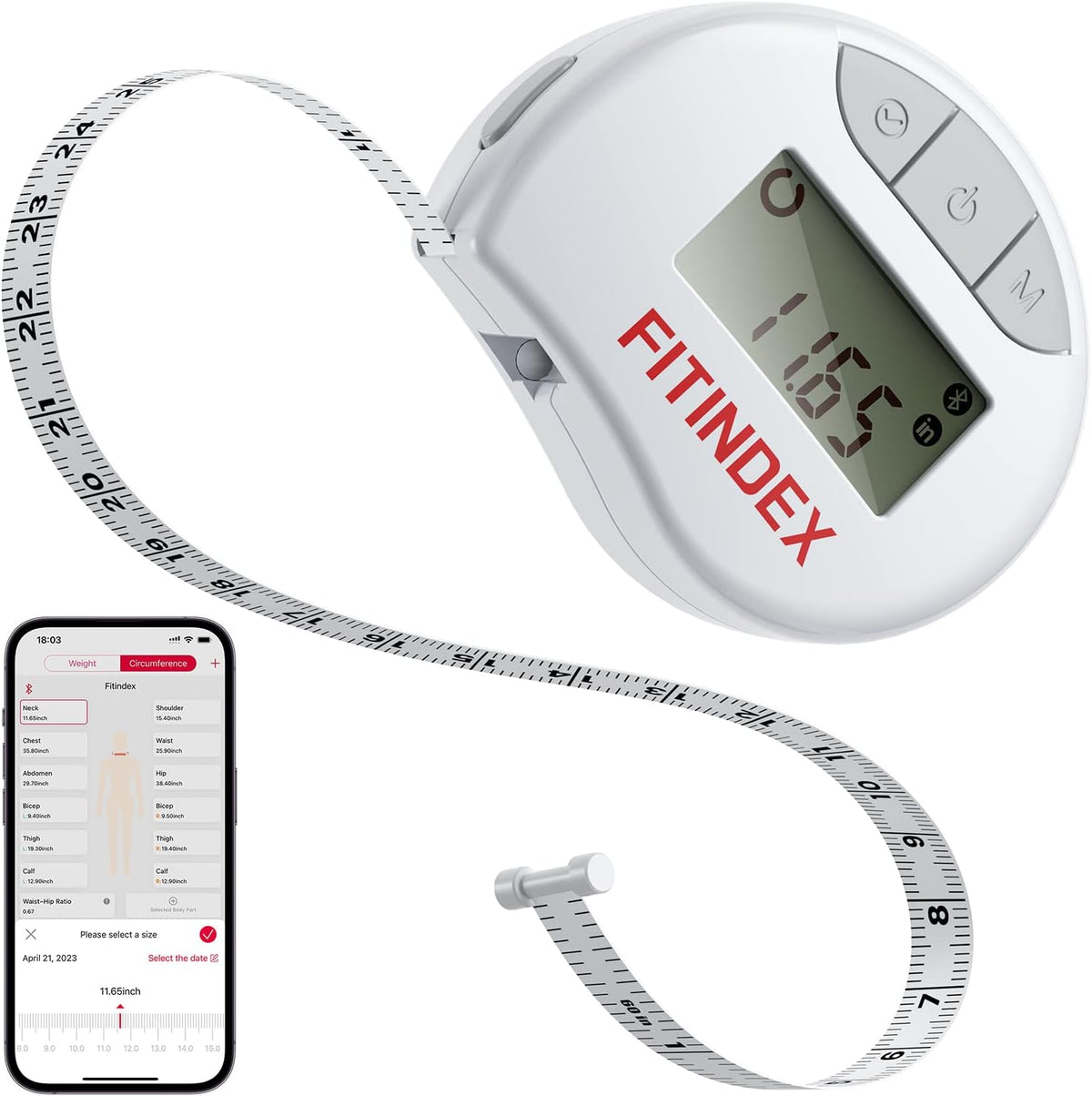 FitIndex Smart Scale, Training Equipment and Health Supplement