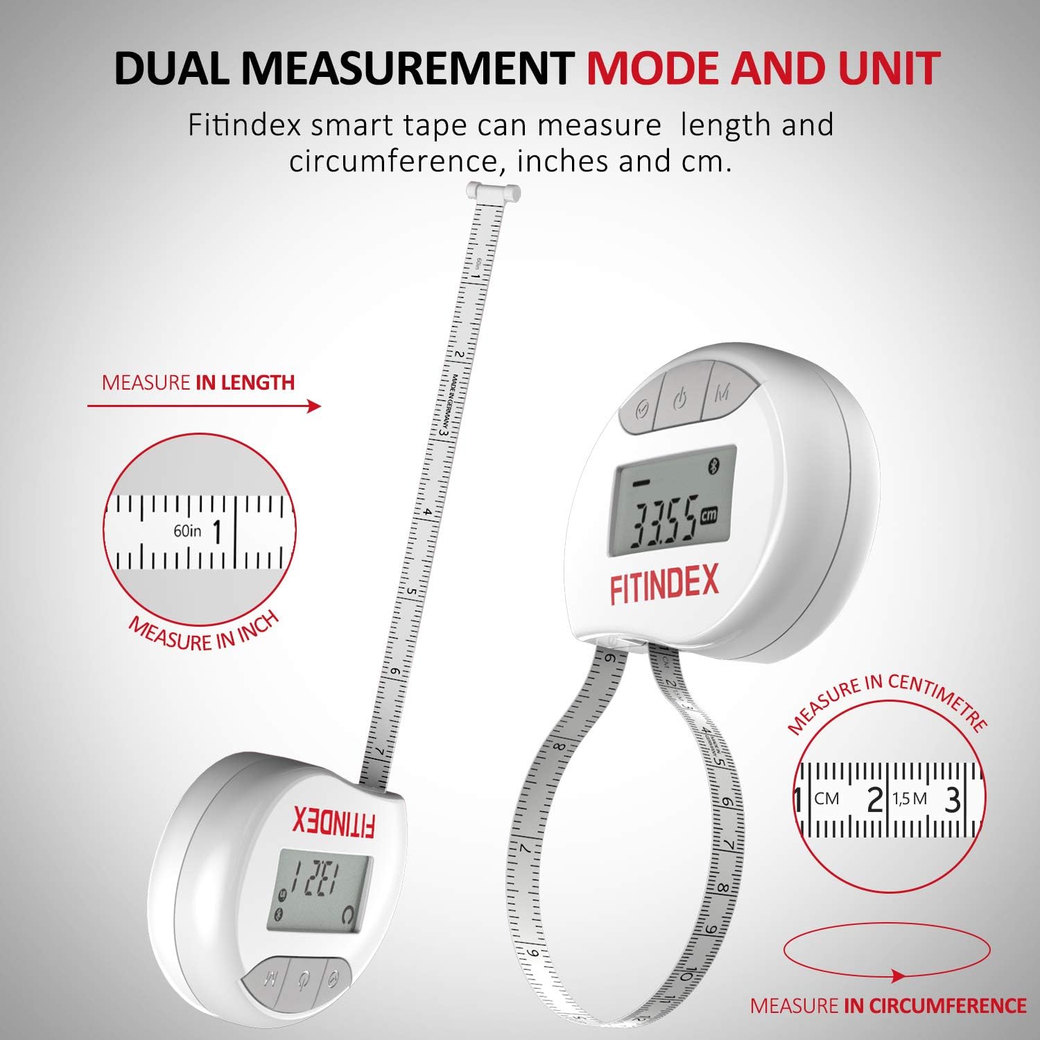 Bundle (Smart Tape Measure Y001 and Elis 1 Smart Body Scale