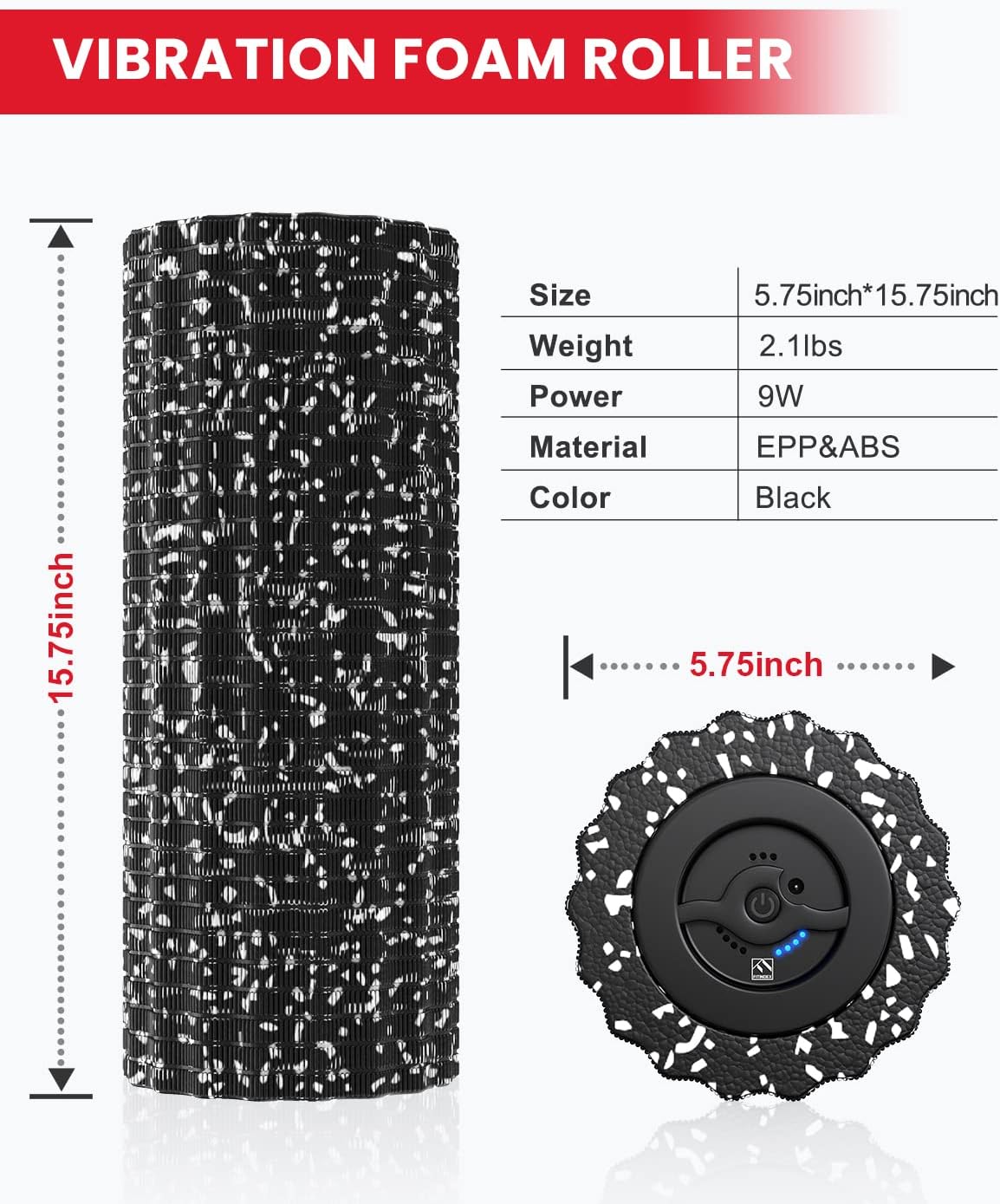 Fitindex electric foam roller sale