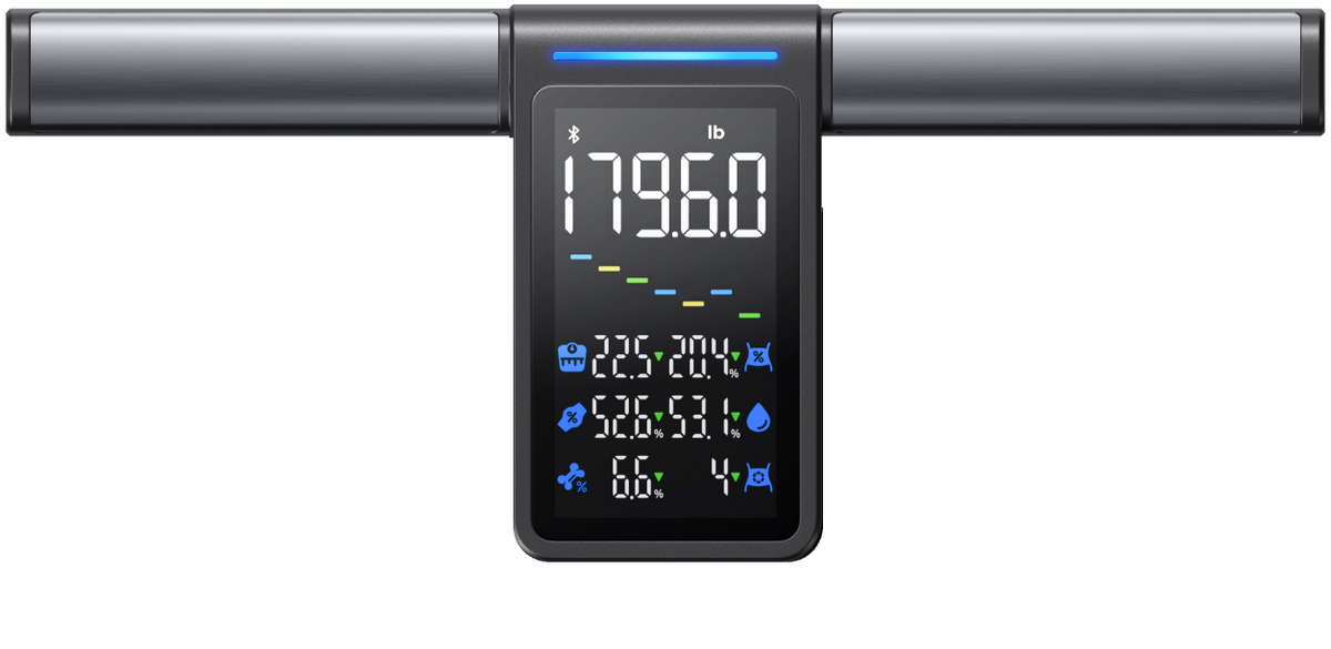 Umbra X handle with built-in 4.3-inch display