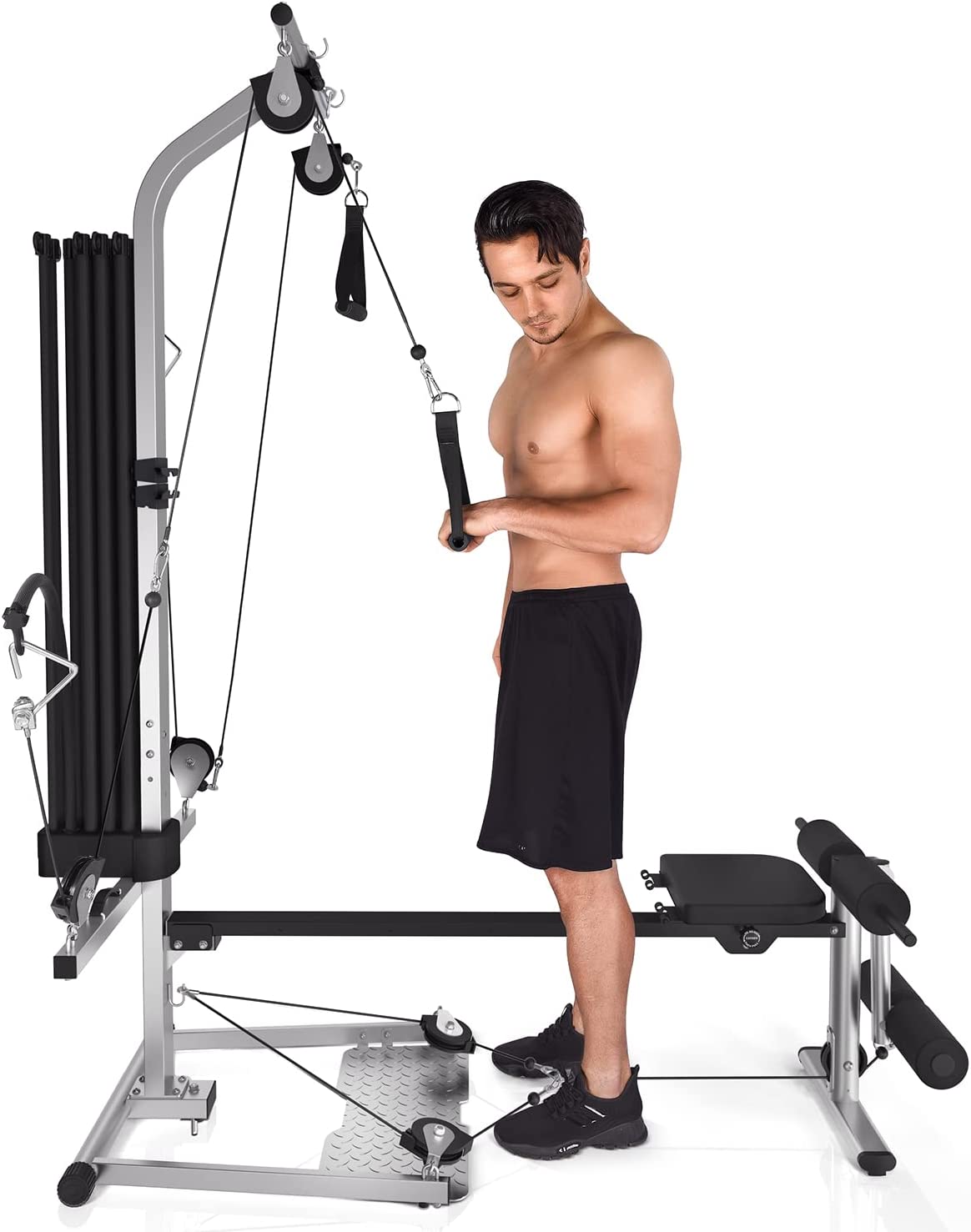 Lat machine discount for home gym